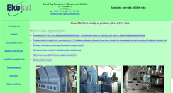 Desktop Screenshot of ekokal.com