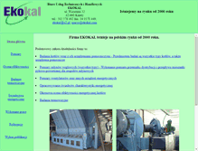 Tablet Screenshot of ekokal.com